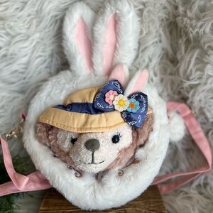 Disney Duffy and Friends ShelliMay Plush Cute Easter Croos Body shoulder Bag